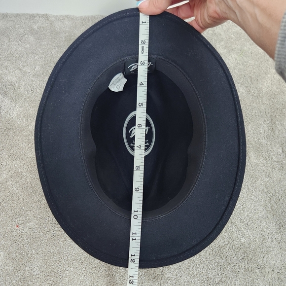 Classic Black Women's Fedora Hat - Picture 7 of 11